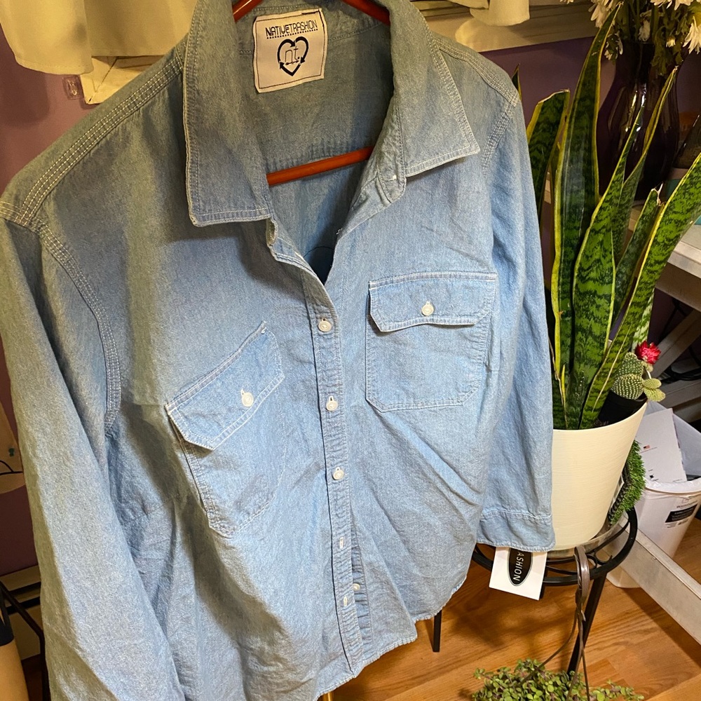 Custom Chipotle Jean Jacket - Picture 2 of 3